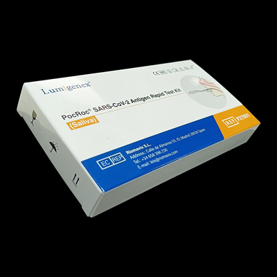 ชุดทดสอบอย่างรวดเร็วของแอนติเจน Colloidal Gold Sensitive Covid19 Lollipop Swab