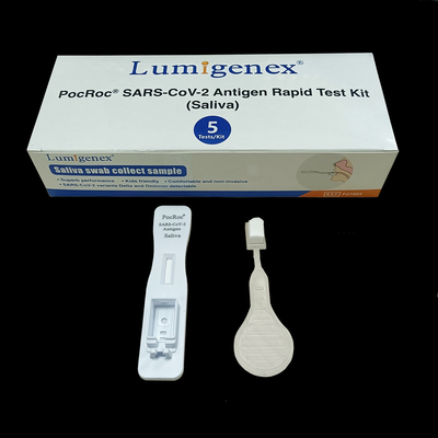 Antigen Rapid Test Kit ตัวอย่างอมยิ้มน้ำลาย BfArM จดทะเบียน Covid19
