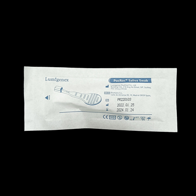 ชุดทดสอบอย่างรวดเร็วของน้ำลาย Antigen พร้อม Lollipop Swab