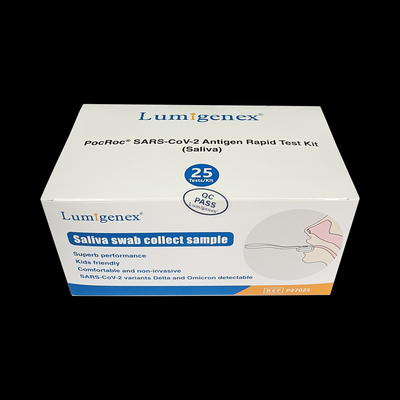 White Antigen Rapid Test Kit น้ำลายได้ผลลัพธ์ใน 15 นาที