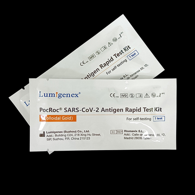 Nasal Swab Colloidal Gold Antigen Rapid Test Kit สำหรับ SARS-CoV-2