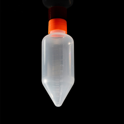 วัสดุสิ้นเปลืองพลาสติก PCR ขวดก้นหอยรูปกรวย V 250 มล
